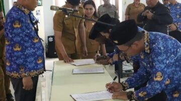 Ambil Sumpah Janji PPPK Tahap II,Disiplin ASN Jadi Sorotan Serius Bupati