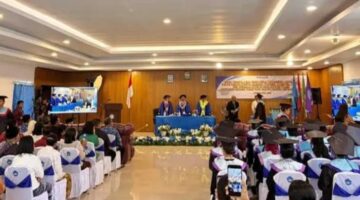 Hadiri Wisuda PSDKU Aru,Timotius Kaidel Berharap Setiap Lulusan Mampu Ciptakan Peluang Kerja