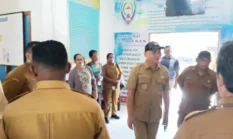 Dihadapan Bupati Kaidel,Siswa SMP Negeri 2 Dobo Paparkan Program Sekolah