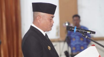 Lantik Sejumlah Pejabat Eselon II, Kaidel Tekankan Integritas-Percepatan Kinerja